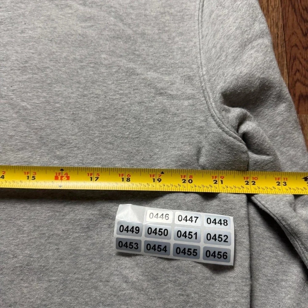 Polo Ralph Lauren Grey Fleece Las Vegas Polo Bear Sweatshirt Medium FLAWS